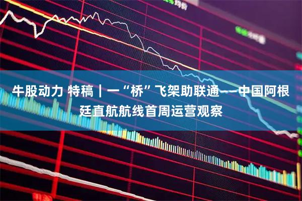 牛股动力 特稿｜一“桥”飞架助联通——中国阿根廷直航航线首周运营观察