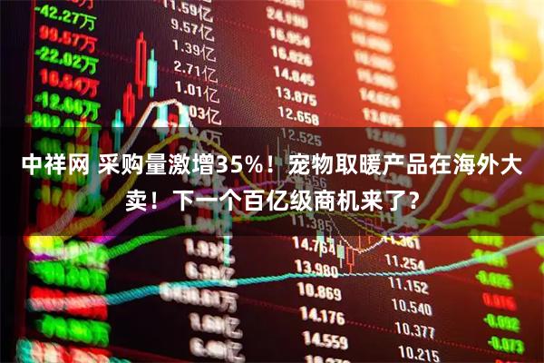 中祥网 采购量激增35%！宠物取暖产品在海外大卖！下一个百亿级商机来了？